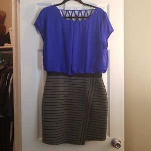 Blue Professional Dress